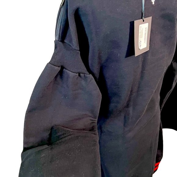 🌟NWT🌟 MARCELO BURLON 🌟 🇮🇹 “Love till the End” LUX Sweatshirt Dress SZ S/M - Picture 10 of 11